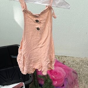 Roxy Pink Kids One Piece